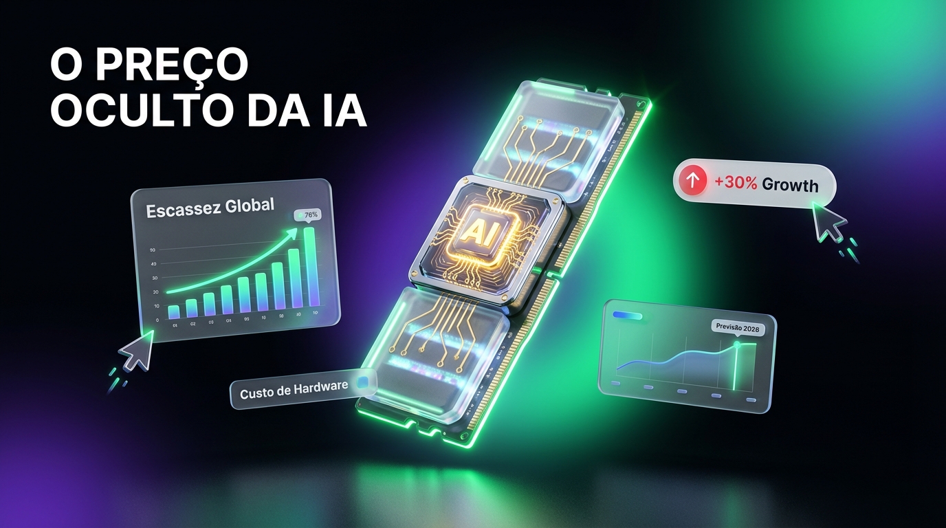 Crise Global de RAM: O Preço Oculto da IA no Brasil (2026)