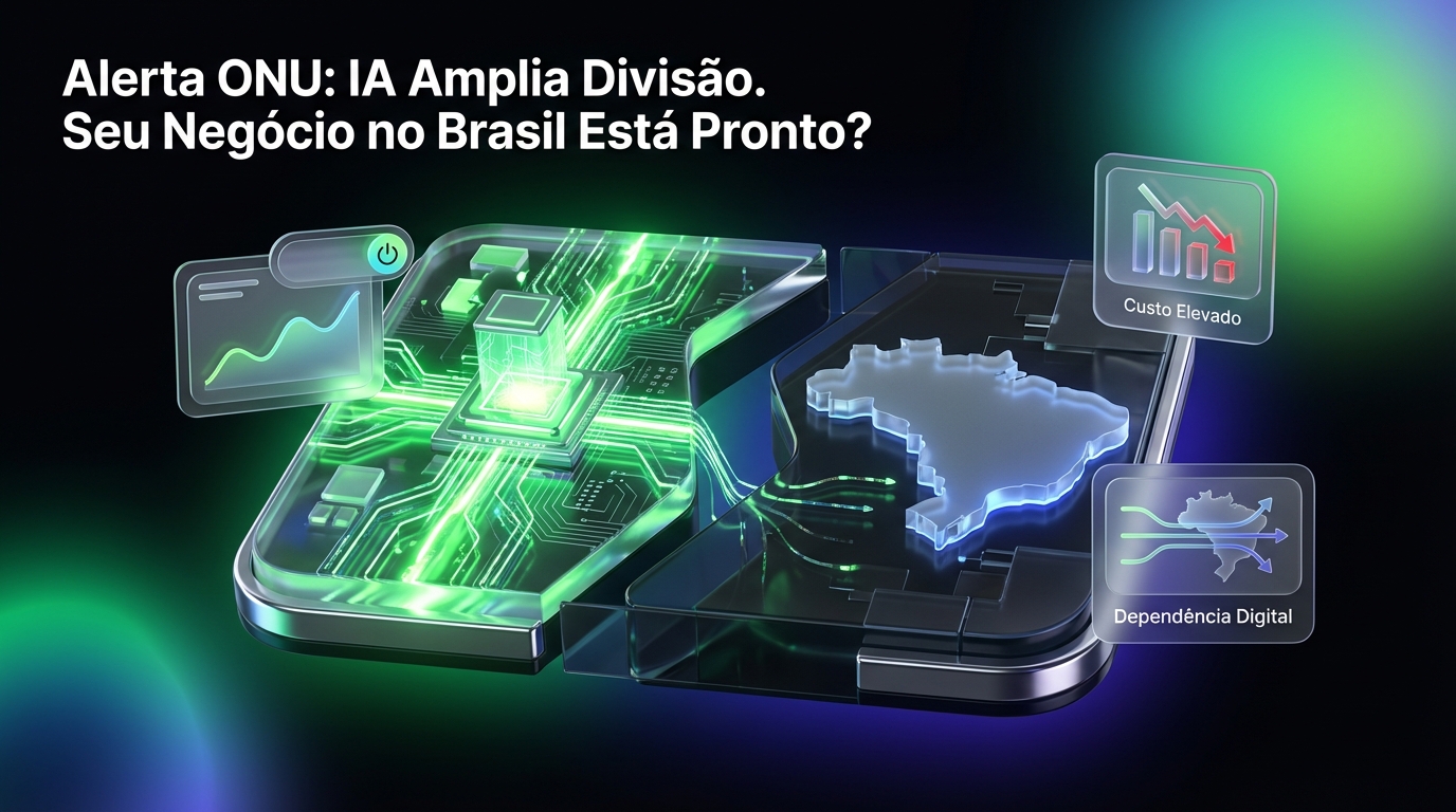 IA Aprofunda Divisão Global: O Alerta da ONU para o Brasil