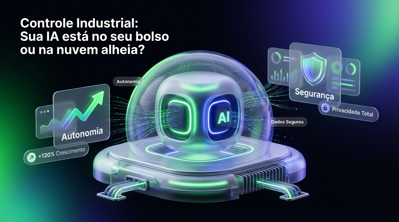 IA Local: O Imperativo da Autonomia no Controle Industrial