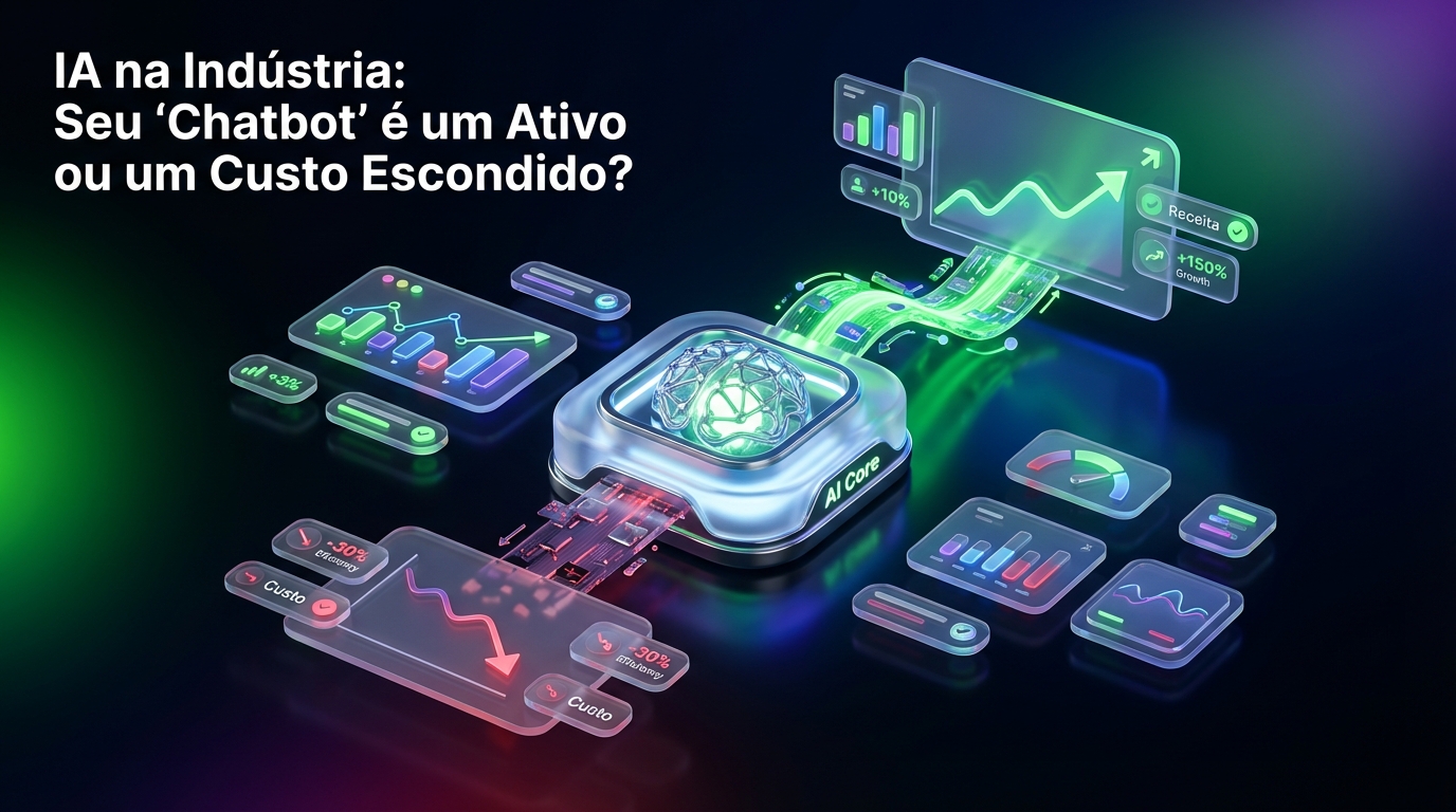 IA na Indústria: De Custo Escondido a Ativo Estratégico