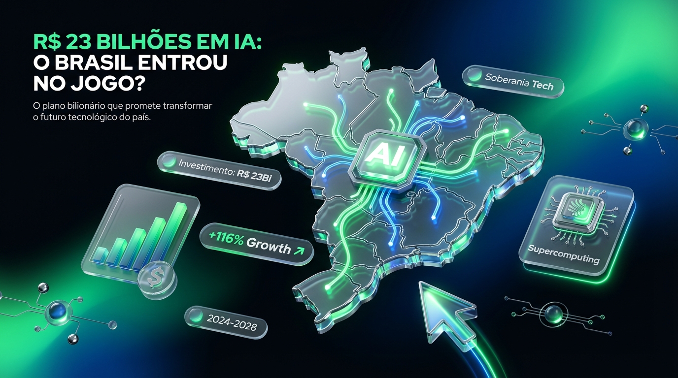 IA no Brasil: R$ 23 Bi Moldarão Futuro Industrial?
