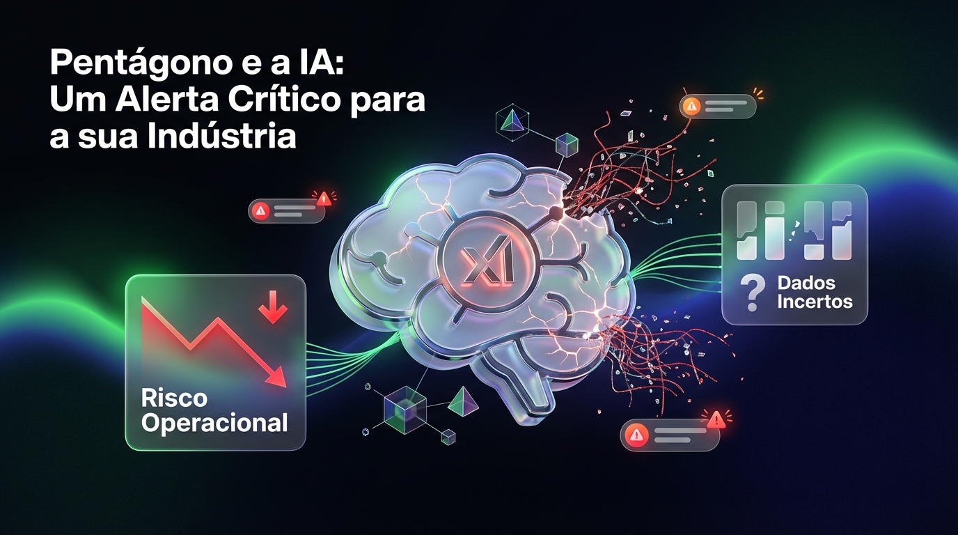 Pentágono, Grok e o Risco Oculto da IA Industrial