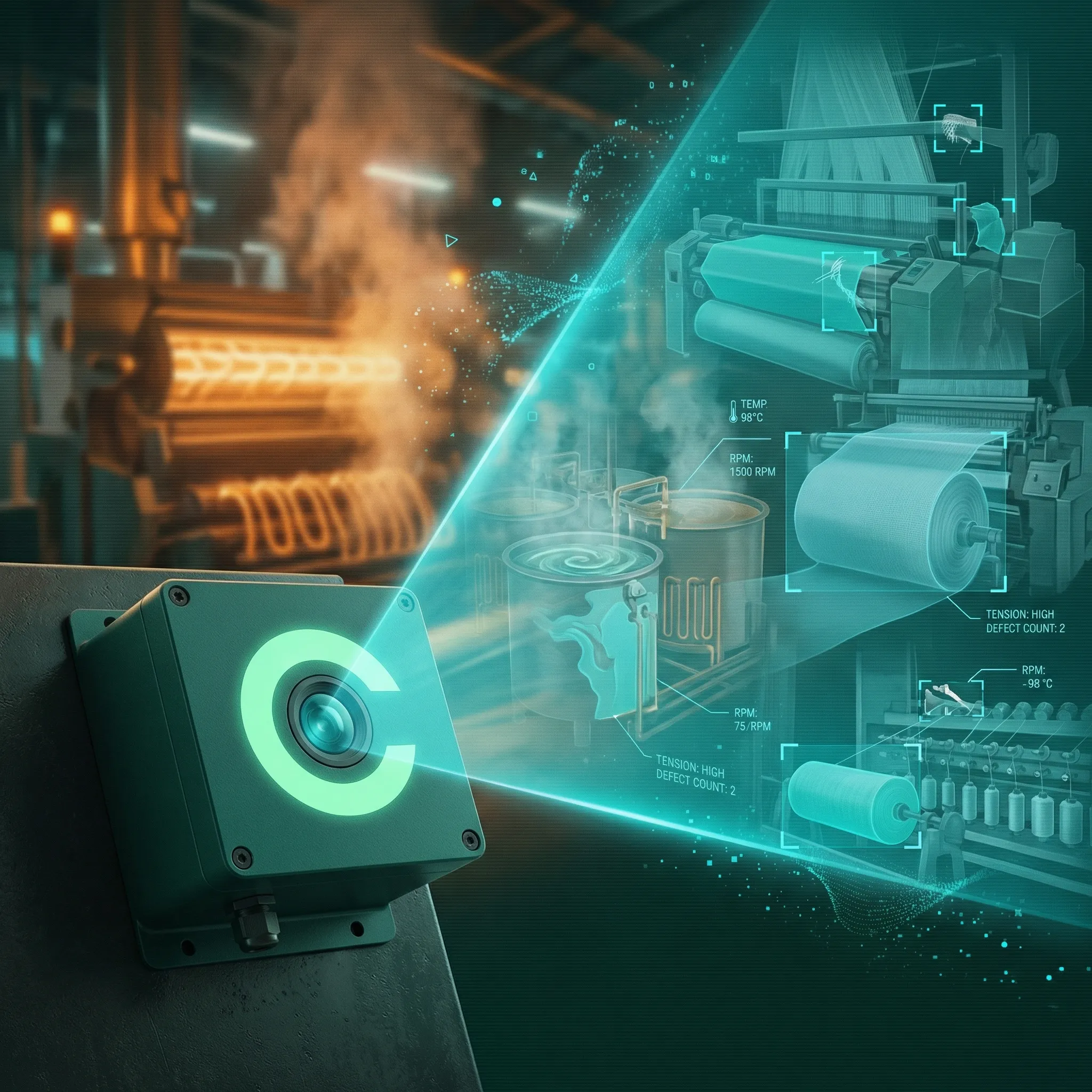 Automação de processos industriais com inteligência artificial