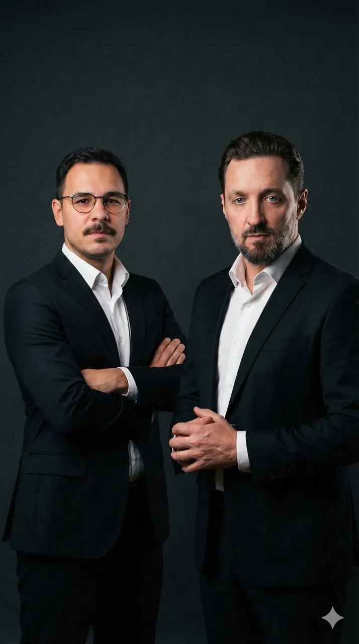 Rafaga & Allysson — Fundadores da Centrato IA